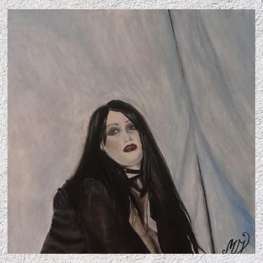 DARKWAVE PORTRAIT - AN ARTISTIC REINTERPRETATION by Marija Jerković - MJ Art