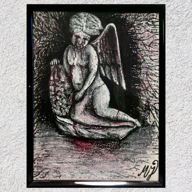 BLOOD OF THE FALLEN ANGEL by Marija Jerković - MJ Art