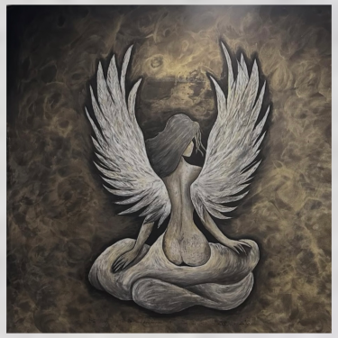 ANGEL BETWEEN WORLDS by Marija Jerković - MJ Art
