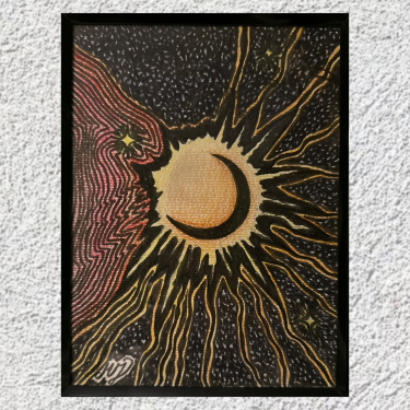 SOLAR ECLIPSE by Marija Jerković - MJ Art