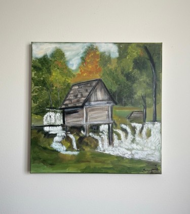 Watermill on the Pliva river by Sanja Šorga