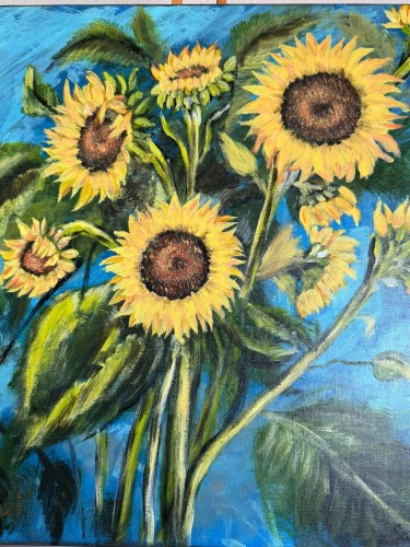 Sunflowers by Sanja Šorga
