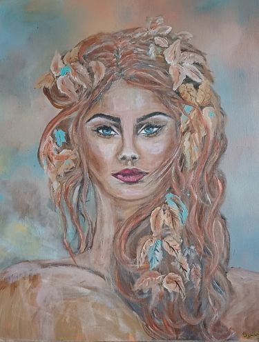 Girl in profil by Sanja Šorga