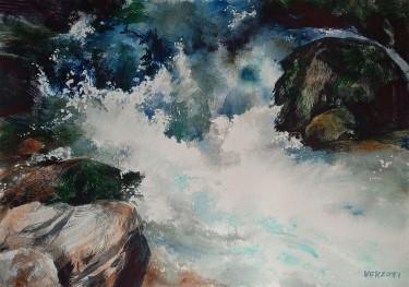 From the watercolor series ILLUSION OF WATER by Maja Verzotti