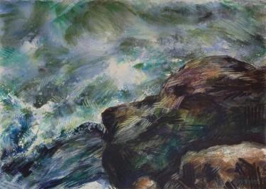 From the watercolor series ILLUSION OF WATER by Maja Verzotti