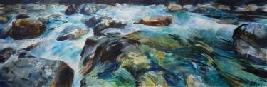 From the watercolor series ILLUSION OF WATER by Maja Verzotti