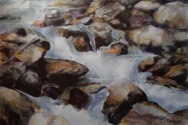 From the watercolor series ILLUSION OF WATER by Maja Verzotti