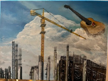 Construction Site Through the Notes of Life by Bojana Mijović