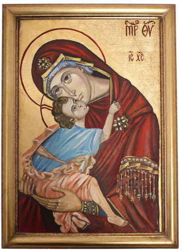 Harmony of Tradition and Art The Mother of God in the Russian Style by Mirjana Zivković