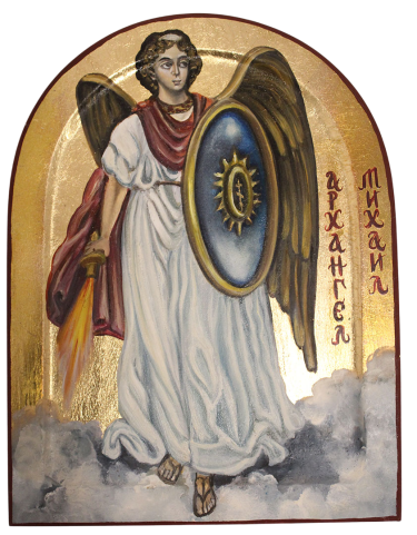 Archangel Michael Leader of the Heavenly Hosts and Guardian of Faith by Mirjana Zivković