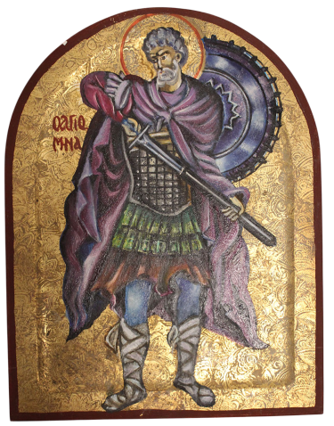 Saint Mina The Miracle Worker and Swift Helper in Times of Trouble by Mirjana Zivković