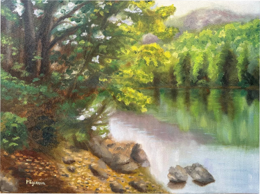Summer landscape by Polina Egorova