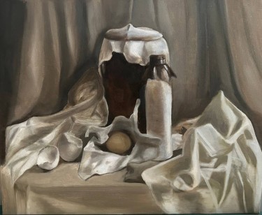 Rustic countryside still life by Polina Egorova
