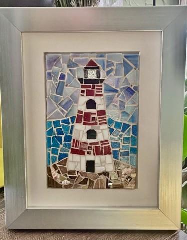 lighthouse mosaic by Marijana Djukic