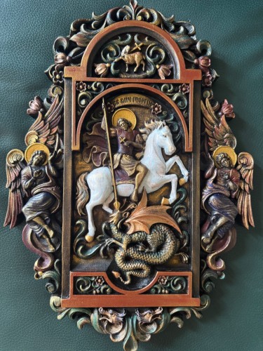 St George icon by Marijana Djukic