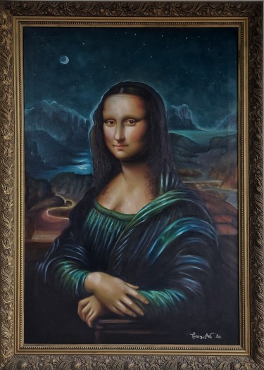 Mona Lisa Nocturne by Yesign Art