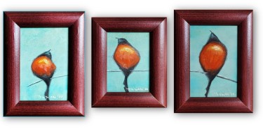 Triptych DISTANCE by Yesign Art