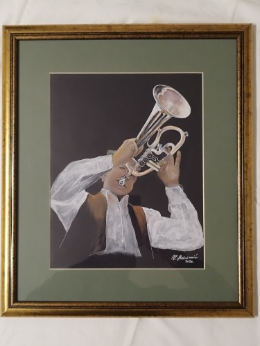The Trumpeter of Guča by Vladislav Maksimovic