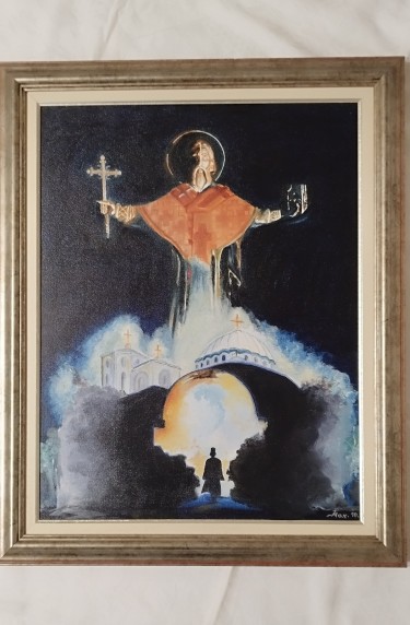 Saint Sava by Vladislav Maksimovic