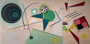 Composition VIII by Wassily Kandinsky by Zorica Mihajlović