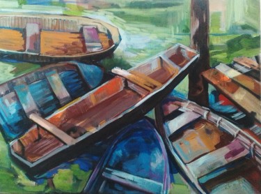 Stranded boats by Silvia Jelačić