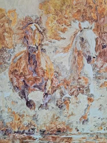 Horses by Vera Mišić