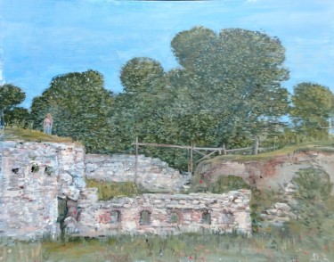 The walls of Kalemegdan by Dejan Đurović