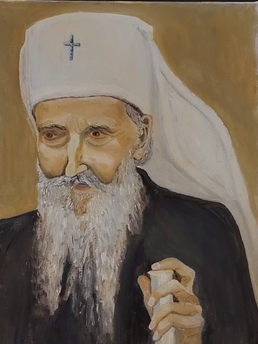 Patriarch Pavle by Petar Tepavčević