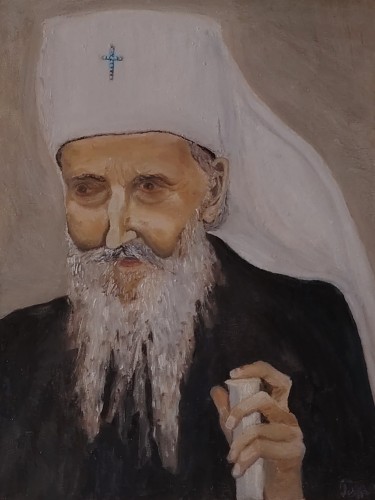 Patriarch Pavle by Petar Tepavčević