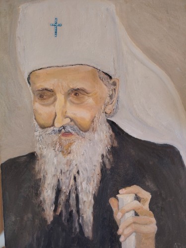 Patriarch Pavle by Petar Tepavčević
