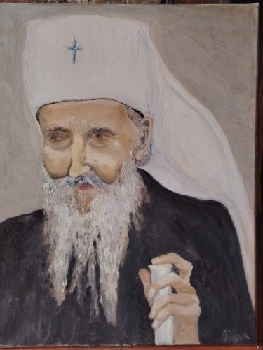 Patriarch Pavle by Petar Tepavčević