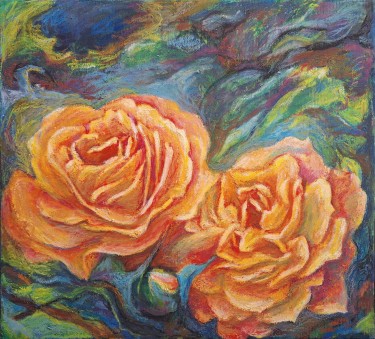 Two Roses by Alina Gadomski Todorović