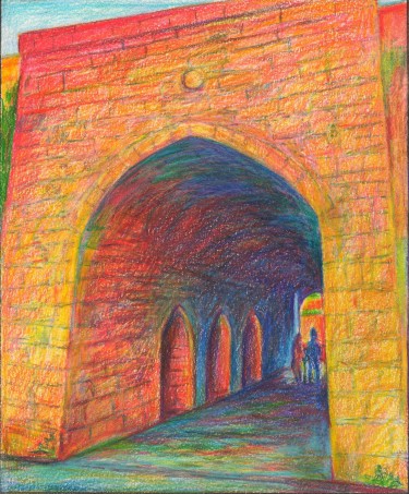 Sahat Gate, Kalemegdan Fortress by Alina Gadomski Todorović