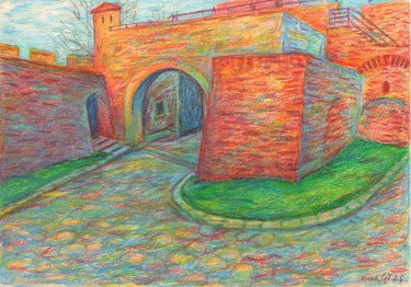 Zindan Gate, Kalemegdan Fortress by Alina Gadomski Todorović