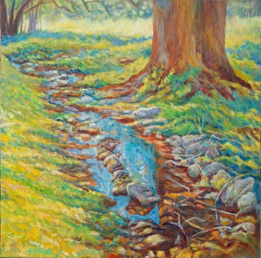Landscape, Etude n 4 by Alina Gadomski Todorović