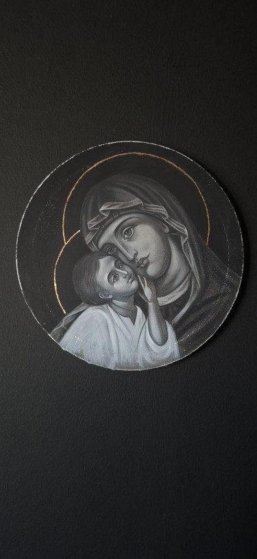 Virgin Mary with Christ by Kristina Djurisic Markus