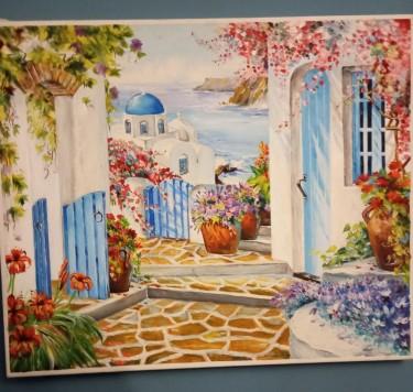 Santorini by Nenad Milosevic