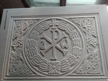 carved ornament in marble by Sasa Kolbas