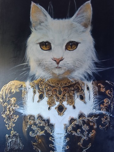 Royal Cat by Kristina Fedorova
