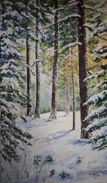 The glow of a winter day by Ljiljana Milic
