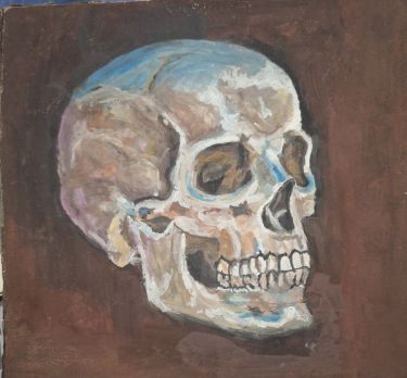 Skull by Jovana Milosavljević