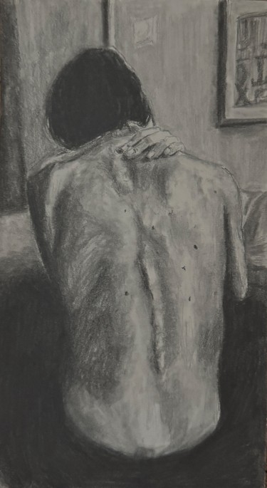 Self portrait- back by Jana