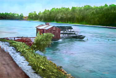 The Mill on the Morava by Слободан Симић