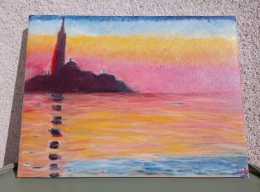 Rose Sunset in Venice by SOPHIA ART- International Humanitarian Art
