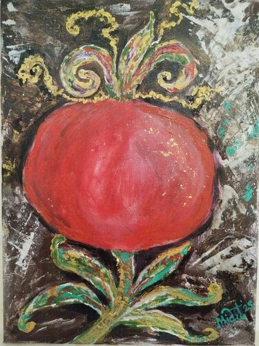 Magic pomegranate by Elena Miljkovic