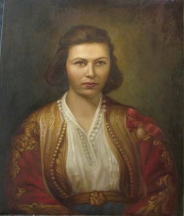 portret of mother