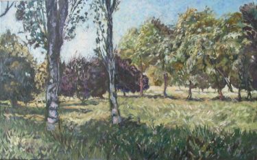 A Summer in Belgrade Park by Stojović Zoran