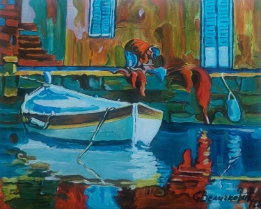 Ribareva barka by Velickovic Snezana
