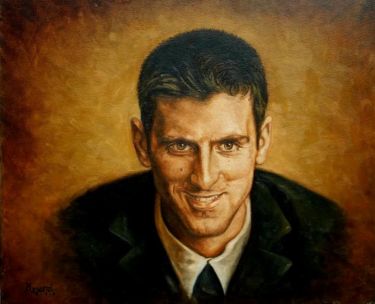 Portrait of Novak Djokovic