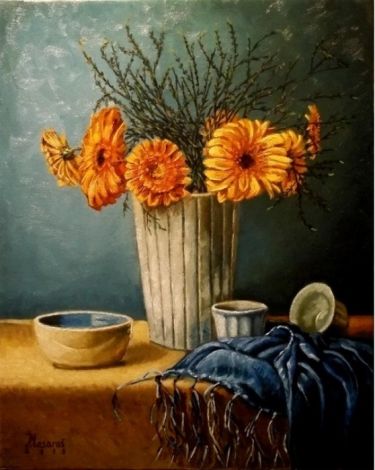 calendula flowers by Mesaroš Joži
